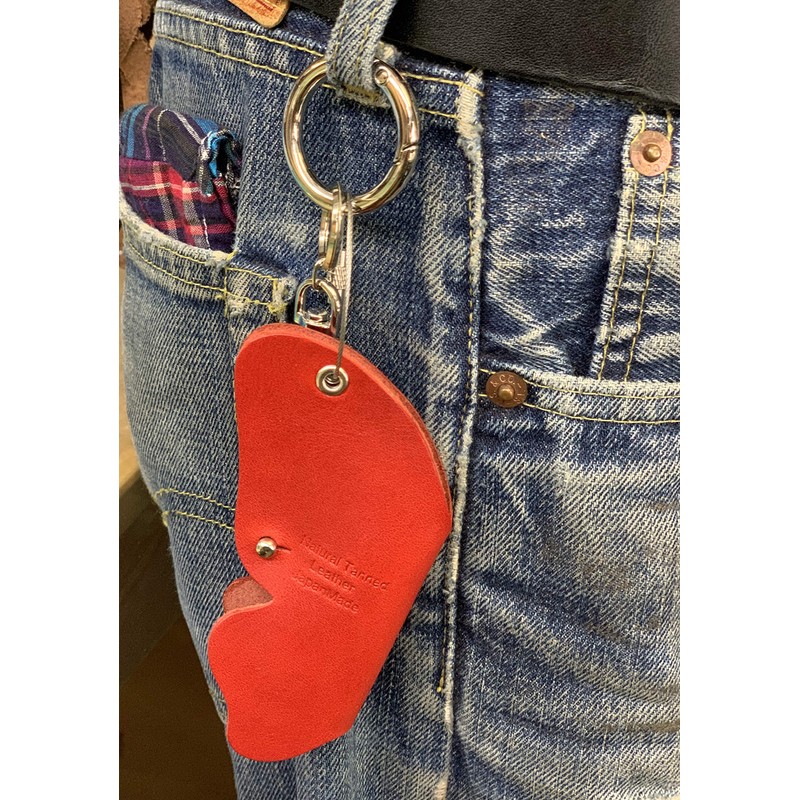 Key Case, Key Holder, Key Cover, Tochigi Leather, Genuine Leather,
