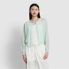 JAJU [JAJU] Women's Sheer Long Sleeve Cardigan 3 Types 1