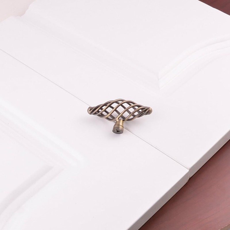 jojofuny 12 Pcs Cabinet Pulls Alloy Door Knobs Drawer Pulls