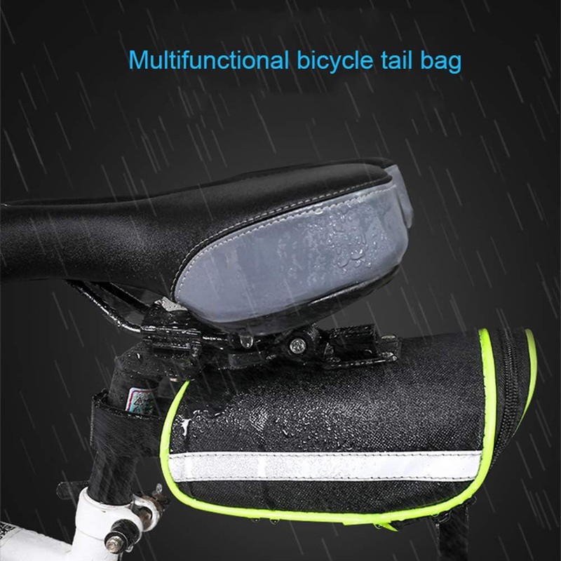 Small Bike Saddle Bag Waterproof Portable Storage Bicycle Cycling Seat