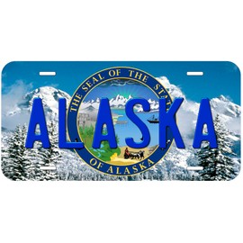 Alaska TAG02 Novelty Car Auto License Plate
