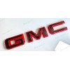 Auto GMC OVERLAY Front Rear Red Black GMC Emblem 2019+