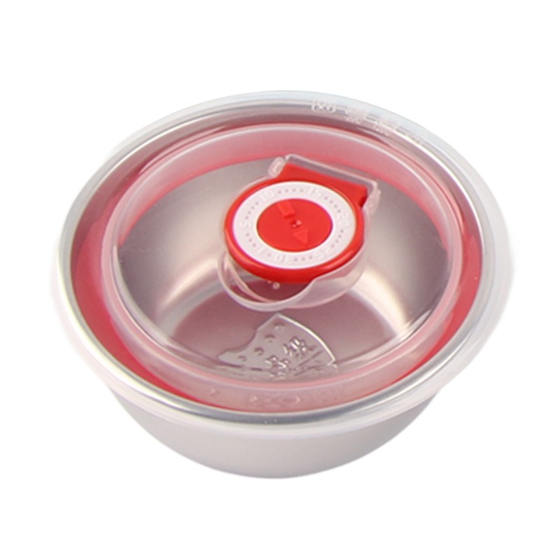 Stainless Steel Lunch Box Food Grade Safe 4 Compartments Portable