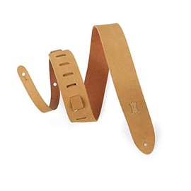 Levy's Leathers 2" Suede Leather Guitar strap; Extra Long - Tan (M12OH-XL-V2-TAN)