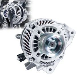 New Alternator Compatible with Honda Civic L4 1.8L 2006 2007 2008 2009 2010 2011, for Civic DX EX GX LX EX-L LX-S, Alternator Replace 31100-RNA-A01 31100RNAA012M2
