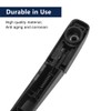 X AUTOHAUX Car Rear Windshield Wiper Blade Arm Set 310mm