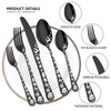 20-Piece Silverware Set Service for 5 Stainless Steel Flatware Cutlery