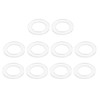 PATIKIL Nylon Flat Washers 8mm ID, 13mm OD, 0.8mm Thick
