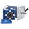 Worm Gear Motor DC Stainless Steel 90W 2100 R Min