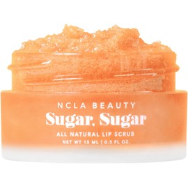 NCLA 100% natural, azúcar vegana, exfoliante de labios (melocotón)