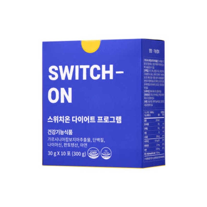 Switch On Diet Program 30gx10 Packets Protein Isolate Whey Protein