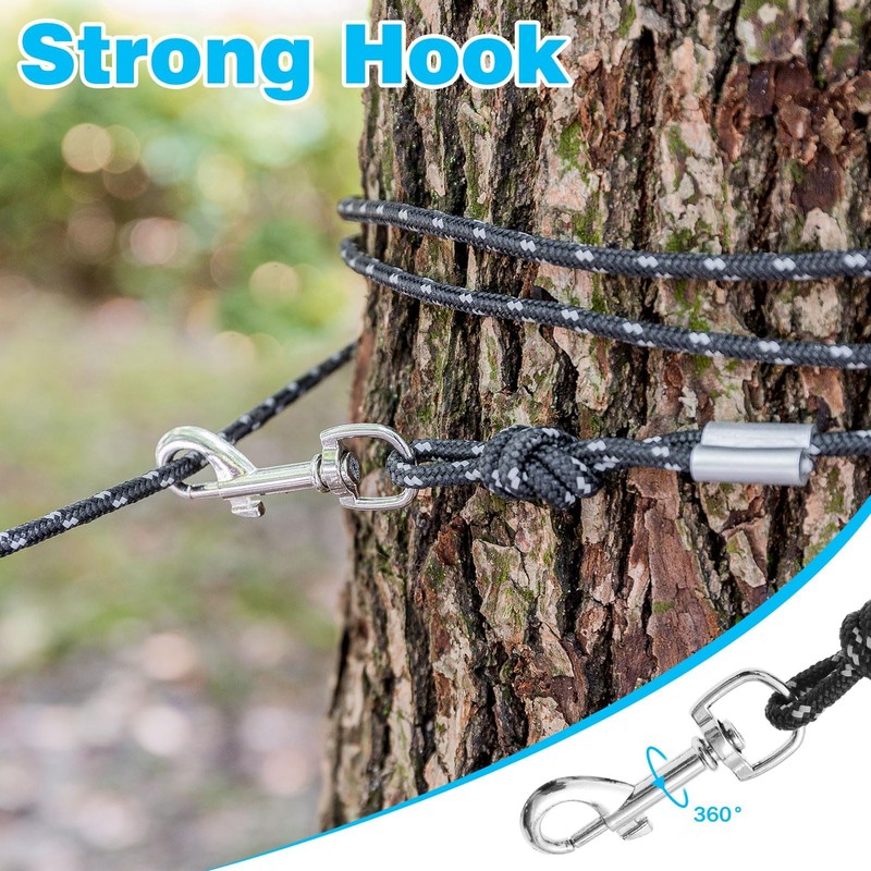 Reflective Cat Leash - 15 Feet Long, Escape Proof Durable