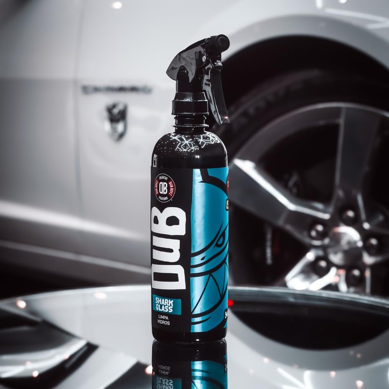 DUB BOYZ Shark Glass Window and Glass Cleaner, Streak-Free Formula,
