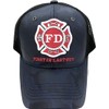 AborenCo Departamento de Bomberos - Gorra de béisbol Ajustable para