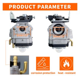 Ruixing OEM pr2322 Carburetor for Poulan Pro PR2322 Hedge Trimmer replaces Poulan 590460101 590460103