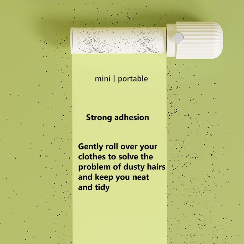 WISIRENT Pack of 6 Lint Roller Refill Pack, Mini Lint