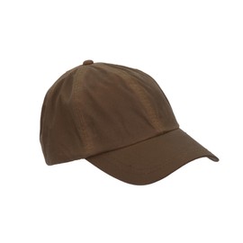 WALKER AND HAWKES Unisex Waxed Cotton Baseball Cap - One Size, beige