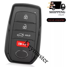 KEYMASTER for Toyota Crown 2023 2024 Smart Keyless Remote Key Fob 8990H-30190 HYQ14FBX