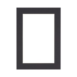 9x11 Mat Bevel Cut for 7x9 Photos - Acid Free Black Precut Matboard - For Pictures, Photos, Framing - 4-ply Thickness