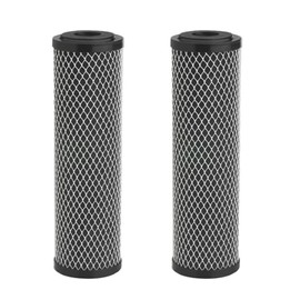 Carbon Water Filter 10-Inch Standard Whole House Carbon Wrap Sediment Odor Replacement Filter 5 Micrometres