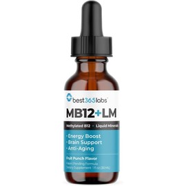 Vitamina B12 Metilada + Minerales Líquidos 30ml – Energía y Enfoque Natural