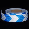 Arrow Reflective Tape 2inx20ft Conspicuity Safety Warning Tape Blue and
