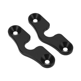 [Genuine Product] Sun Visor Clip Repair Kit, Aluminum Alloy, Black Anodized Wrangler JK JL JLU Compatible