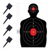 50 Pcs Paper Shooting Targets for Range, 14 x 22