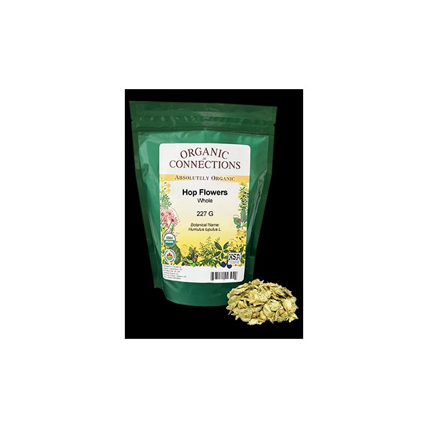 Organic Connections Hop Flowers (Organic Whole) - 227g