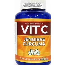 Ethicure Vitamina C, Jengibre Y Cúrcuma 90 Cápsulas                                                                                                   