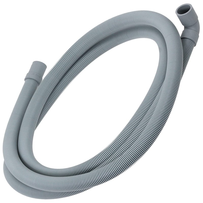 SPARES2GO Universal Drain Hose with Right Angle End for Dishwashers