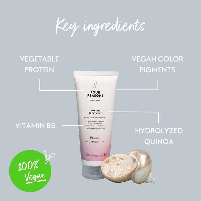 Four Reasons Colour Mask Toning Conditioner Pearl Colour 200 ml
