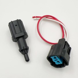 Air Temperature Sensor IAT W/Connector 37880P2A004 for Honda Civic Inlet Insight