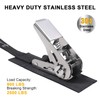 Ayaport Stainless Steel Ratchet Tie Down Straps Endless 20' Heavy