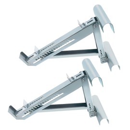 maXpeedingrods 2 Pack Ladder Jacks Scaffold Bracket, Adjustable Extension Ladder Jack for Working 20 inch Stage