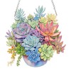 RICUVED Hanging Diamond Art Kit Succulent, Special Shaped Crystal Gem