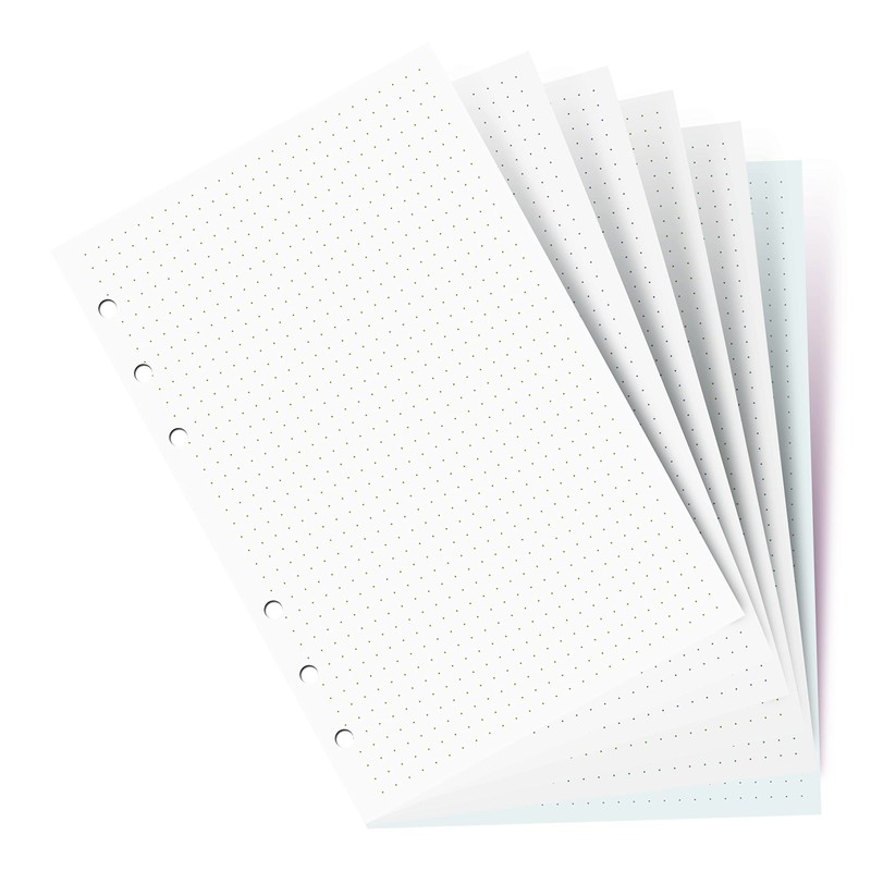 Filofax B132680 Organizer Refill, Personal Size, Dotted Paper