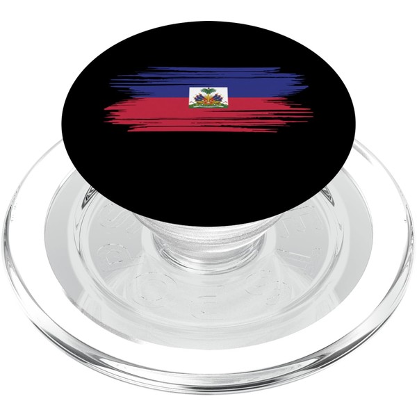 Haiti Flag PopSockets PopGrip for MagSafe