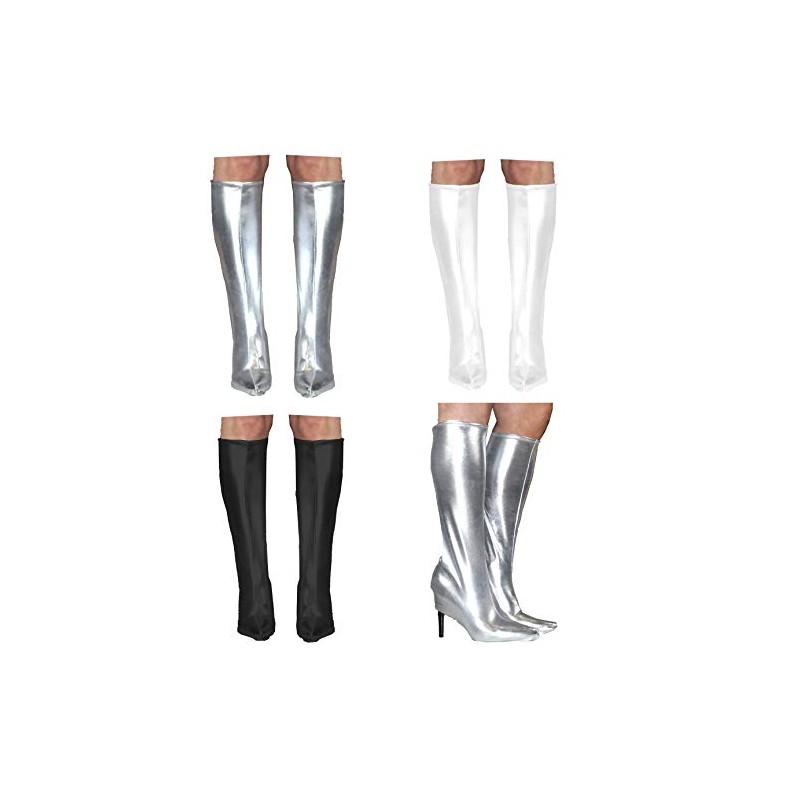 Tight White Boot Covers