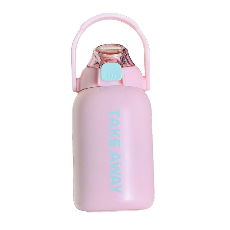 850ml Insulated Water Bottle Large Capacity with Bounce Cap Straw