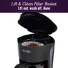 Mr. Coffee Black Coffee Maker, 12 Cups, with Auto Pause
