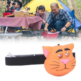 CUEA LED headlamp, 2 Light Modes, cat Effect, Kids headlamp, Plastic, Hiking, Outdoor, Kids