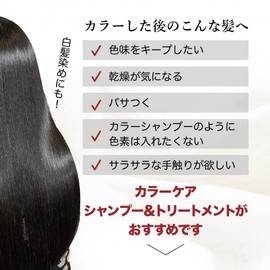 Kyogoku Color Care Treatment, Salon Exclusive, Prevents Hair Color Fading, Repairs Damage, Infused with Penetrating Beauty Serum Ingredients, Rinse-Out Treatment (Color Protection Shampoo Set)
