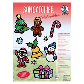 Ursus 21240099 Window Suncatcher Christmas Craft Set