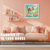 GOUGOUFAFA Dog Diamond Art for Kids with Frame- Small Diamond