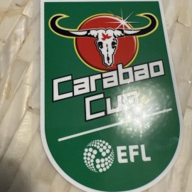 Unbranded SOCCER PATCH CARABAO CUP  Heat Transfer