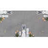 texpot Table Runner 40 x 140 cm with Embroidery Easter
