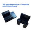 2 PCS Replacement Cover Hinge for Tonneau,Hinge Center Piece Compatible