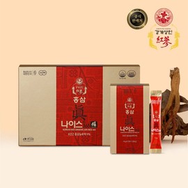 e강개상인 홍삼진나이스365(10ml x 30포) 6년근 스틱으로 간편하게 eGanggaesangin Red Ginseng Jin Nice 365 (10ml x 30 Pouches) Conveniently in Stick Form with 6-Year-Old Ginseng