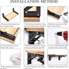 Shelf Bracket, Folding Bracket, Shelf Support, Hanging Shelf Bracket, Wall